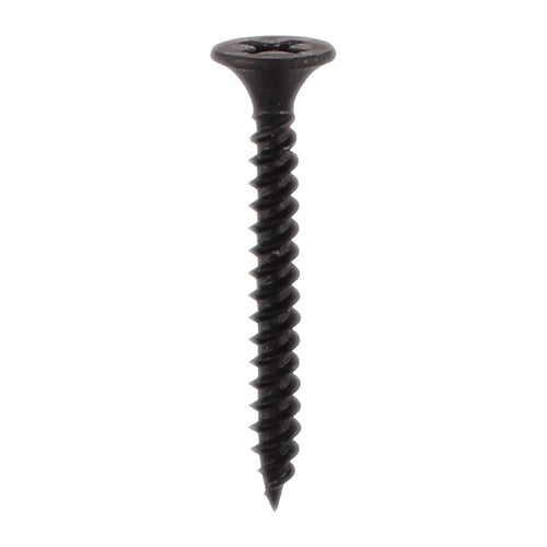 This is an image of Timco - Drywall Screws - PH - Bugle - Fine Thread - Grey 3.5 x 25mm - (1000 PCS Box) 00025DRY