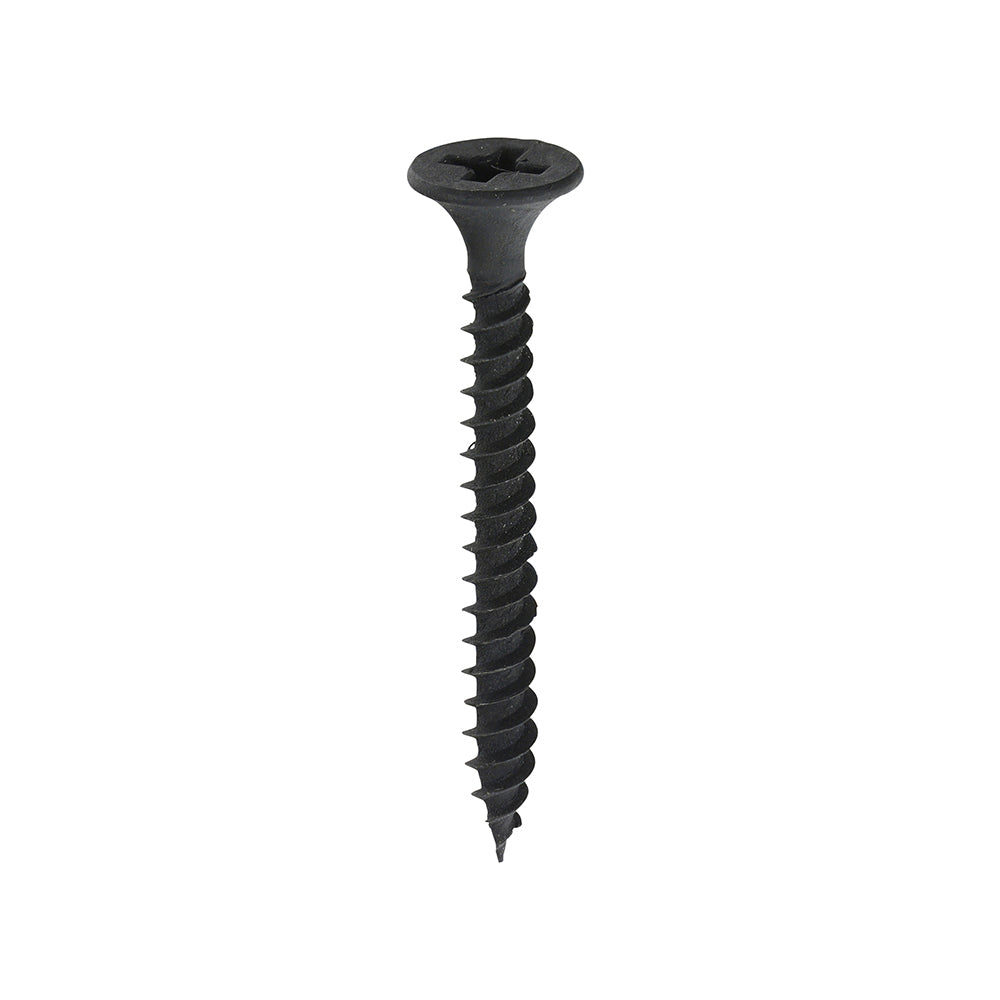 This is an image of Timco - Drywall Screws - PH - Bugle - Fine Thread - Grey 3.5 x 35mm - (1000 PCS Box) 00035DRY