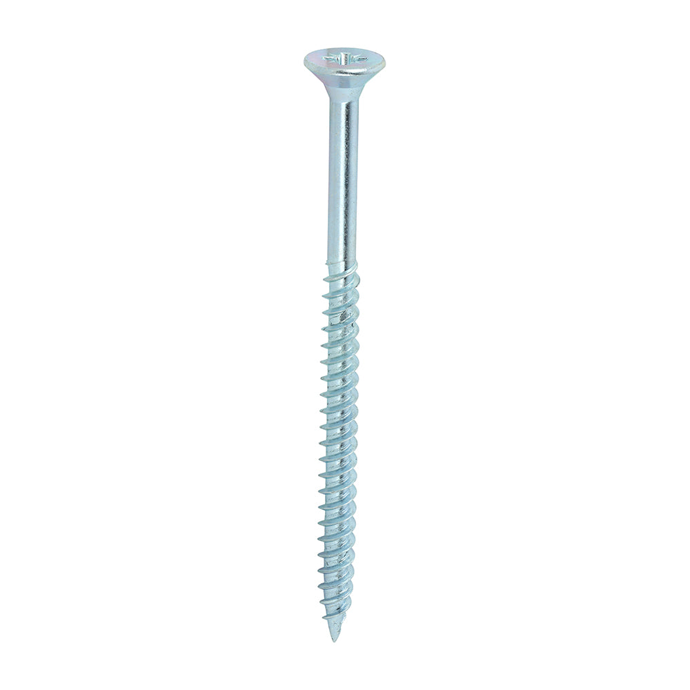 This is an image of Timco - Twin-Threaded Woodscrews - PZ - Double Countersunk - Zinc 10 x 3" - (100 PCS Box) 00103CWZ100