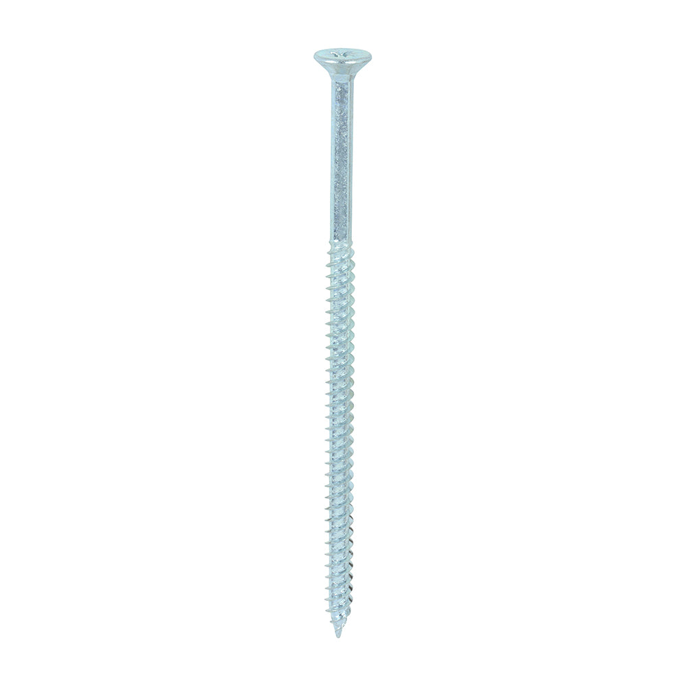 This is an image of Timco - Twin-Threaded Woodscrews - PZ - Double Countersunk - Zinc 10 x 4" - (100 PCS Box) 00104CWZ