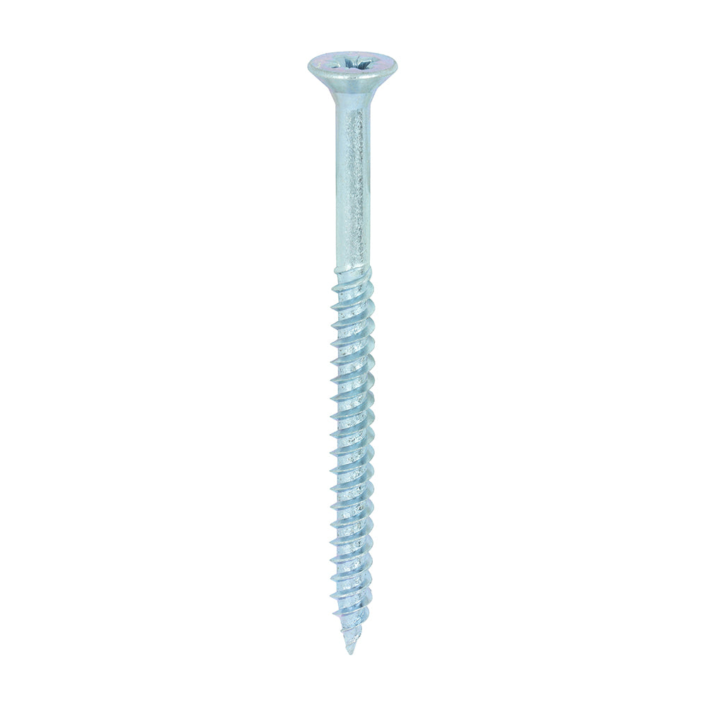 This is an image of Timco - Twin-Threaded Woodscrews - PZ - Double Countersunk - Zinc 12 x 3" - (6 PCS TIMpac) 00123CWZP