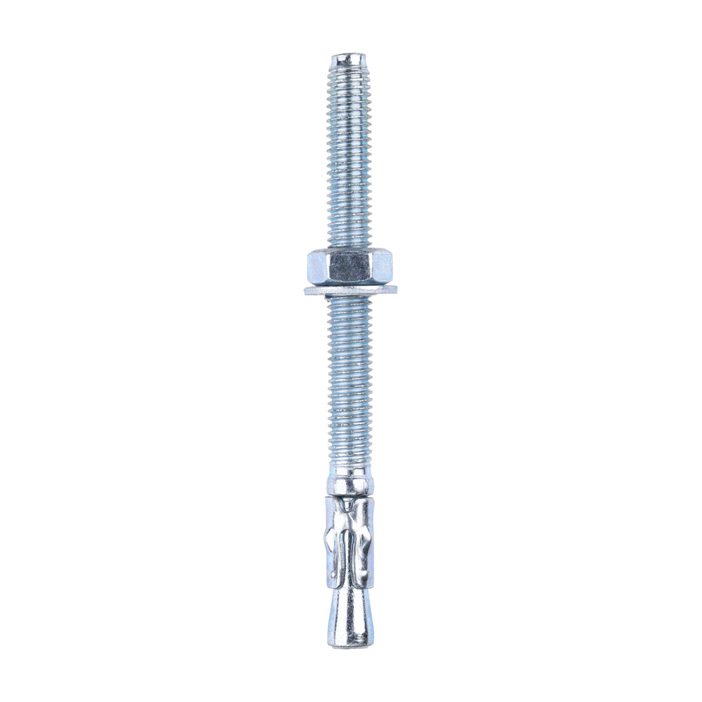 This is an image of Timco - Throughbolts - Zinc M8 x 100mm - (50 PCS Box) 08100TB