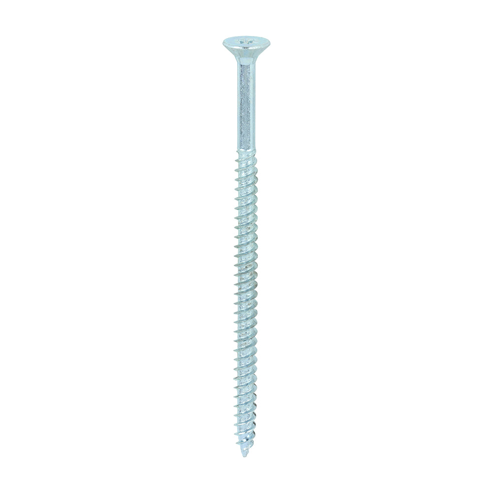 This is an image of Timco - Twin-Threaded Woodscrews - PZ - Double Countersunk - Zinc 10 x 3 1/2" - (100 PCS Box) 10312CWZ