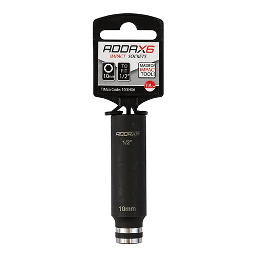 This is an image of Timco - Impact Socket 10 x 78mm (1 Each Clip) 10ISHX6