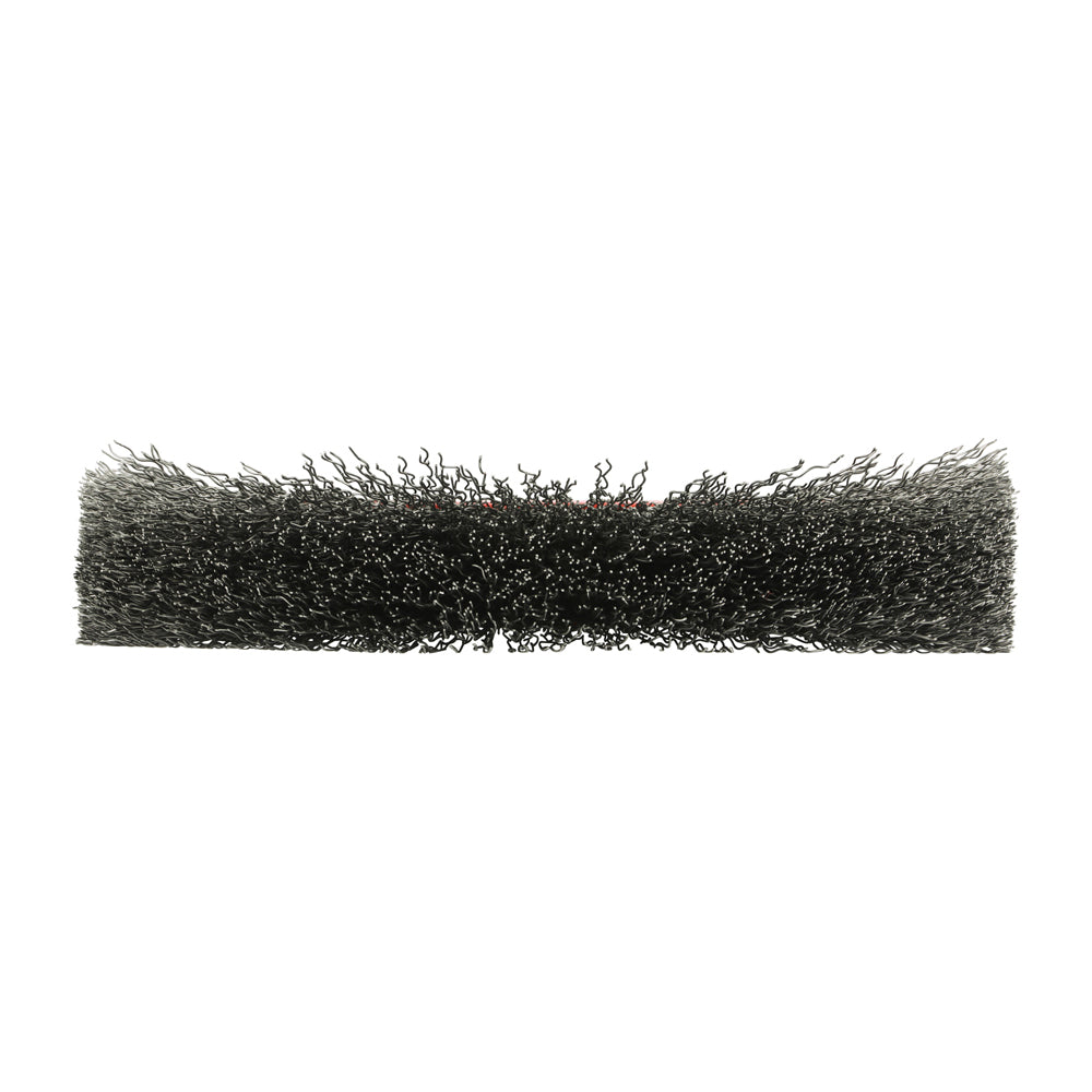 This is an image of Timco - Wheel Brush with Plastic Reducer Set - Crimped Steel Wire 150mm (1 Each Blister Pack) 150HWC
