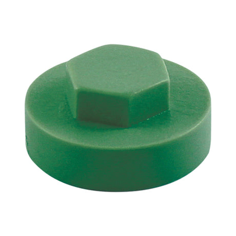 This is an image of Timco - Hex Head Cover Caps - Heritage 16mm - (1000 PCS Bag) 16RAL6002CAP