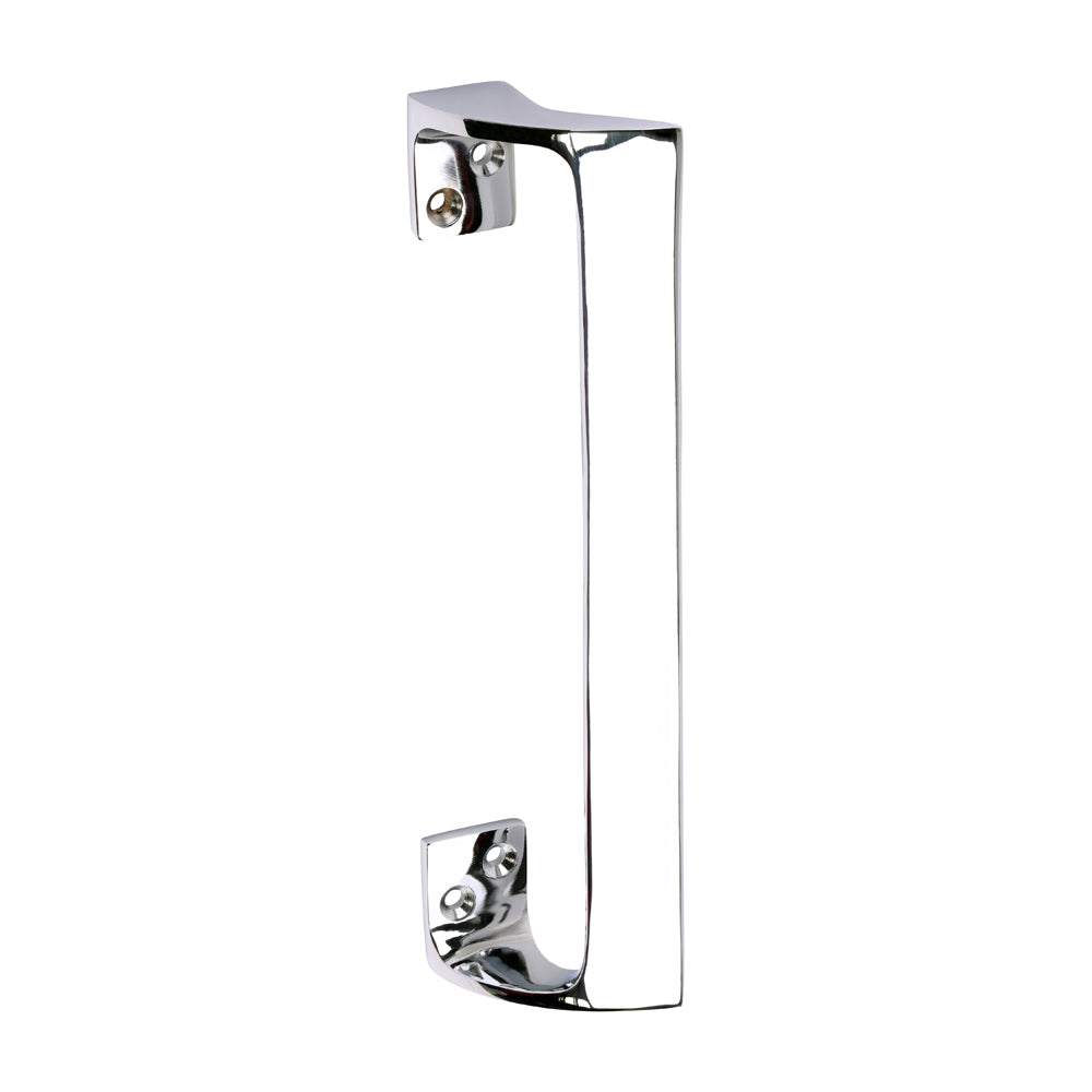 This is an image of Timco - Oval Grip Pull Handle - Polished Chrome 228mm (1 Each Bag) 200433