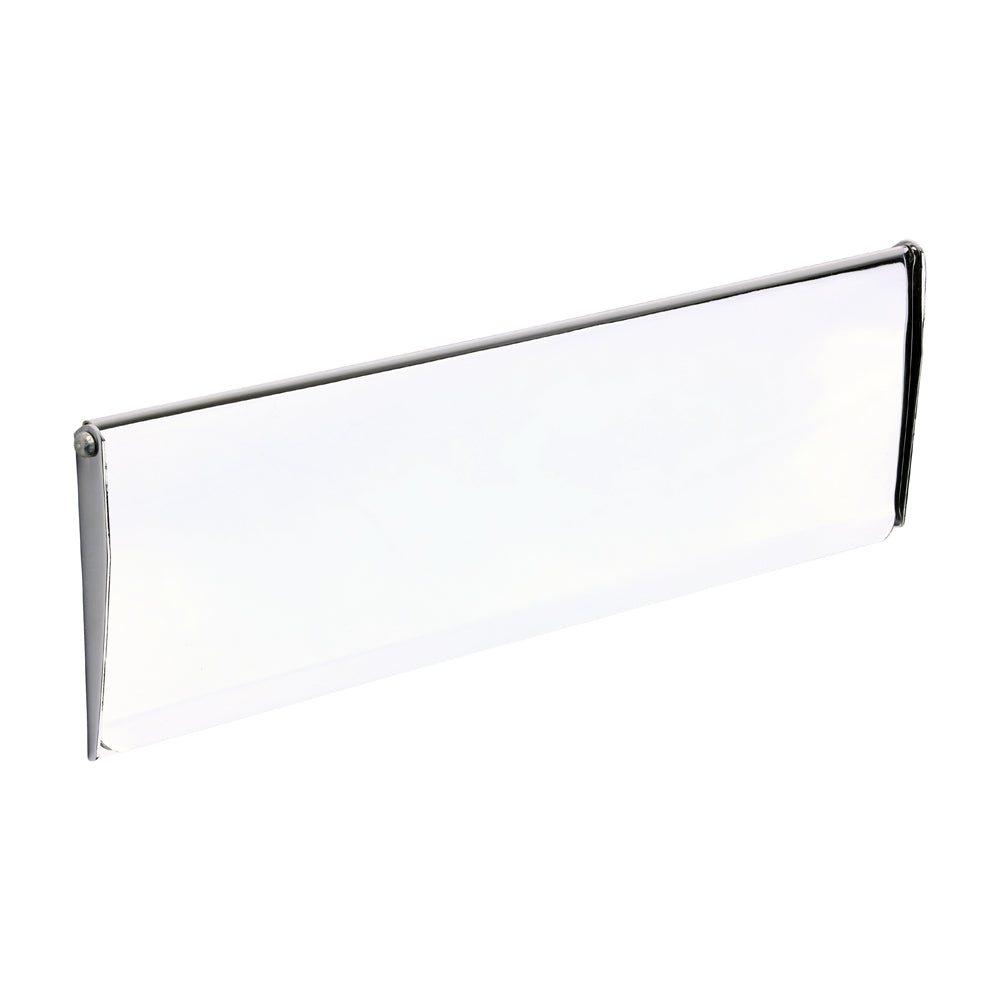 This is an image of Timco - Letter Tidy - Polished Chrome 302 x 86 (1 Each TIMbag) 200595P