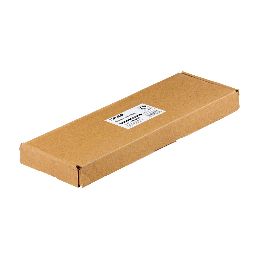 This is an image of Timco - Victorian Letter Plate - Polished Brass 250 x 74 (1 Each Box) 200896