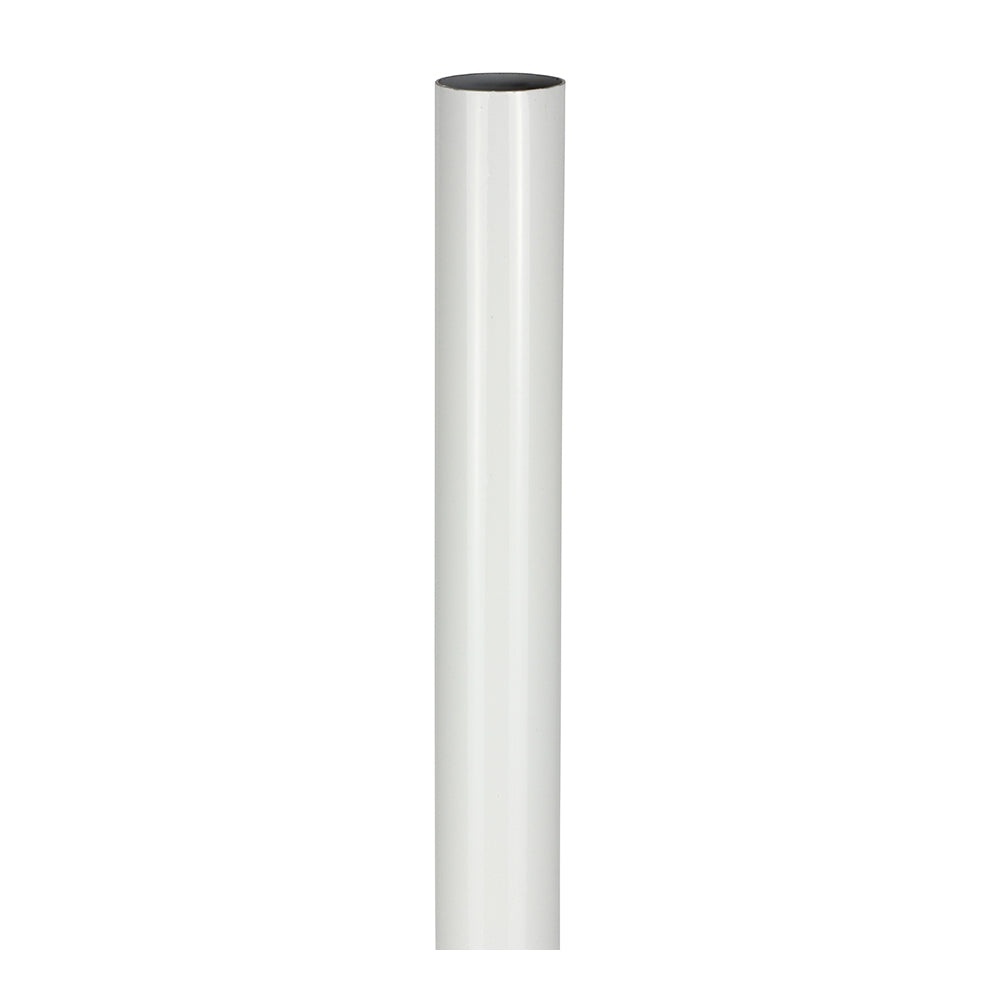 This is an image of Timco - Wardrobe Rail - Round - White 25 x 1219 204111