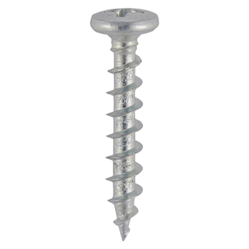 This is an image of Timco - Window Fabrication Screws - Friction Stay - Shallow Pan Countersunk - PH - Single Thread - Gimlet Tip - Stainless Steel 4.3 x 20mm - (1000 PCS Box) 211SS