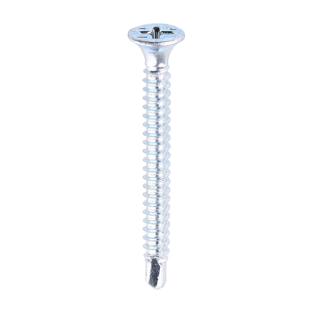 This is an image of Timco - Cill Screws - Bugle - PH - Self-Tapping Thread - Self-Drilling Point - Zinc 4.2 x 42mm - (500 PCS Box) 224Z