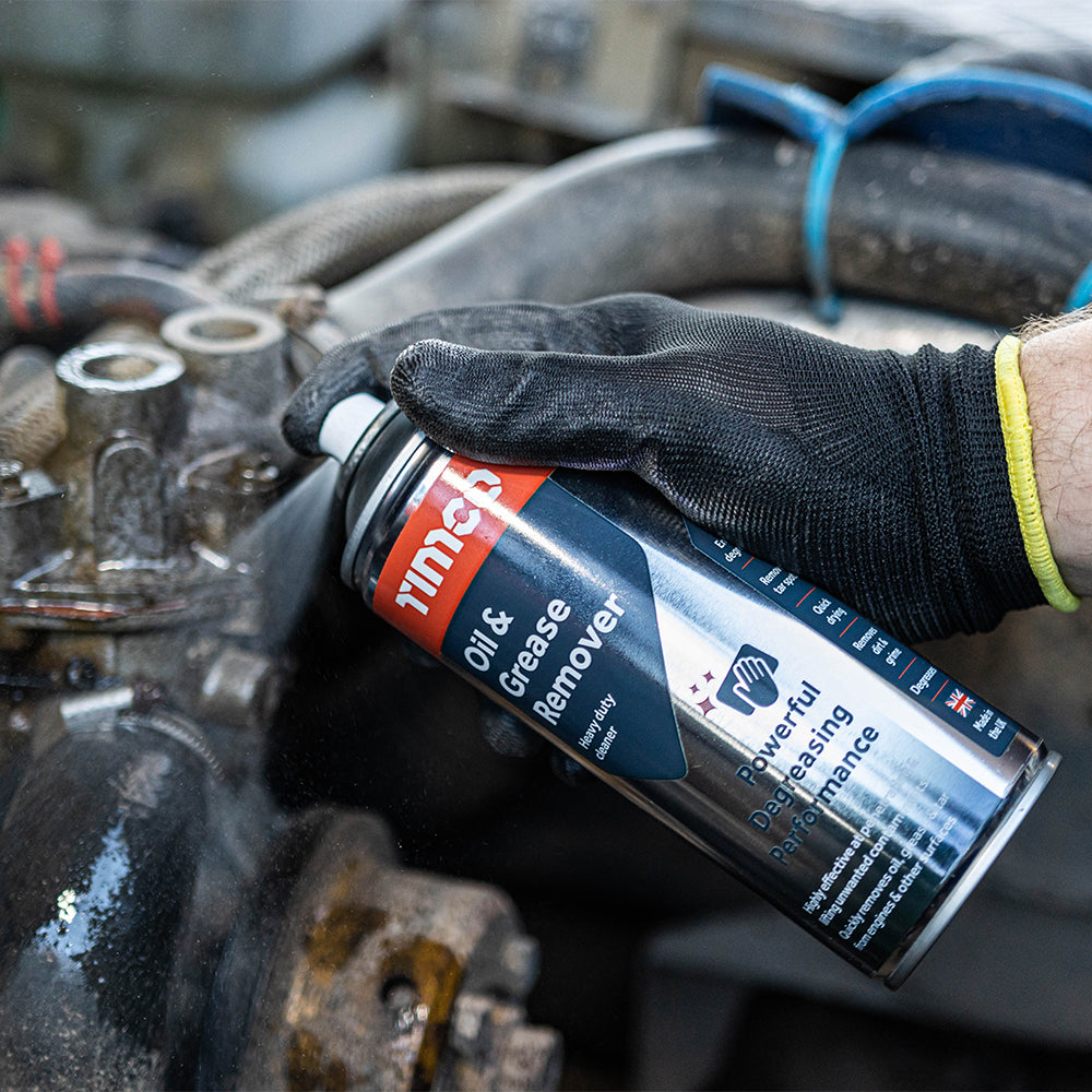 This is an image of Timco - Oil & Grease Remover 380ml (1 Each Can) PCS237156