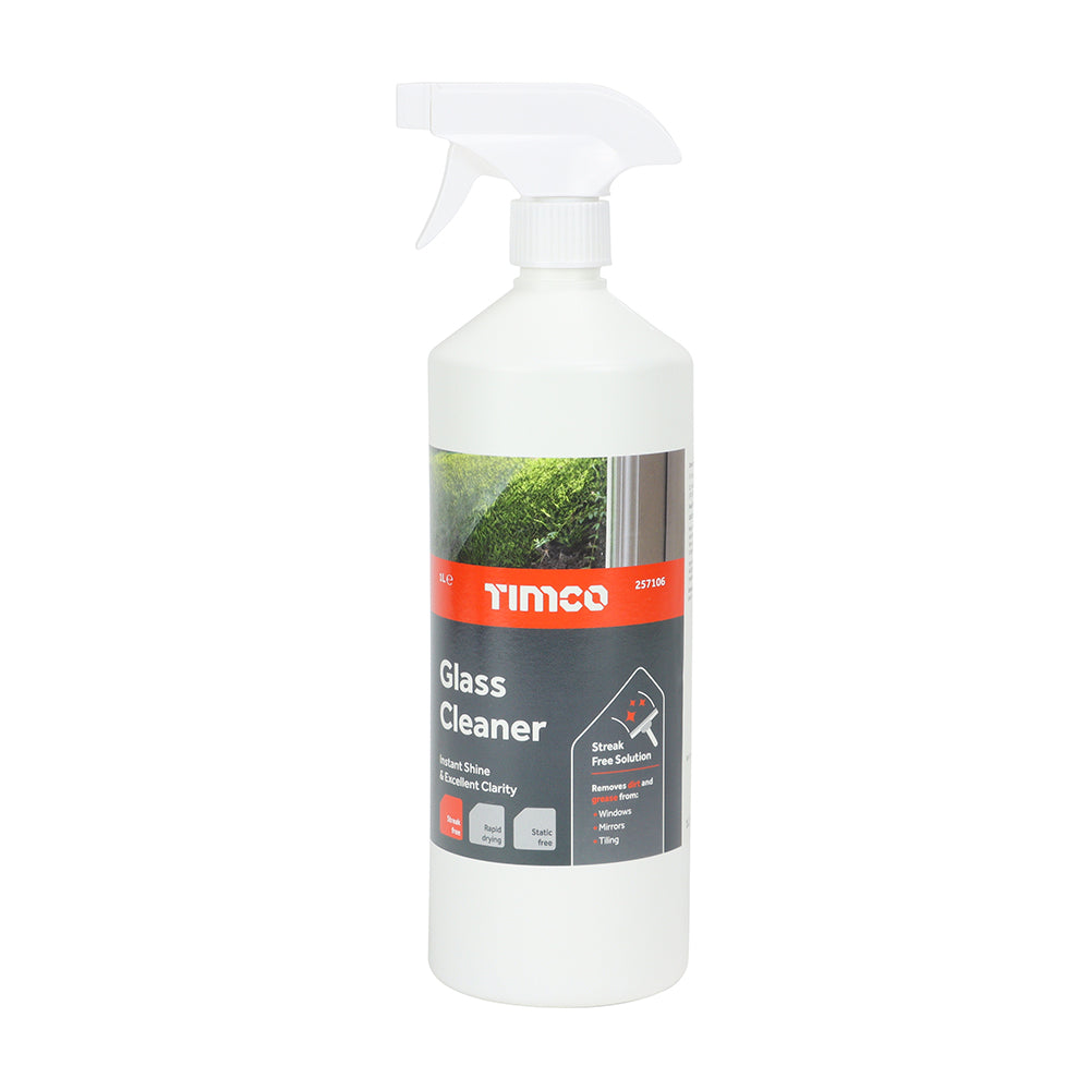 This is an image of Timco - Glass Cleaner 1L (1 Each Bottle) PCS257106