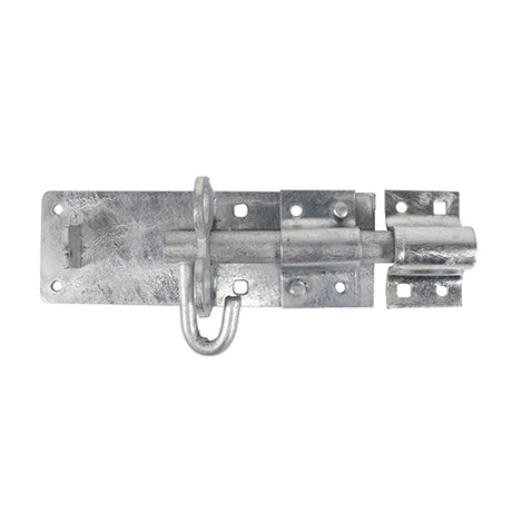 This is an image of Timco - Heavy Brenton Padbolt - Hot Dipped Galvanised 6" (1 Each Plain Bag) 282656