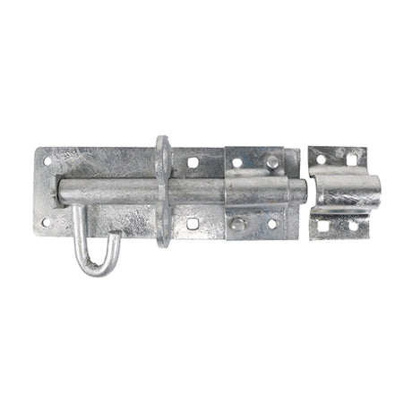This is an image of Timco - Heavy Brenton Padbolt - Hot Dipped Galvanised 6" (1 Each Plain Bag) 282656