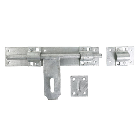 This is an image of Timco - Heavy Cross Pattern Door Bolt - Hot Dipped Galvanised 24" (1 Each Plain Bag) 282852
