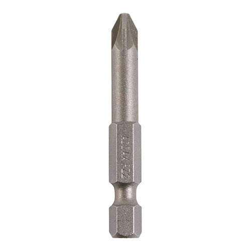 This is an image of Timco - S2 Driver Bits - PZ No.2 x 50 (5 Pieces Blister Pack) 2CB50PACK