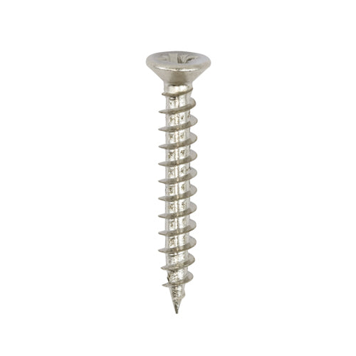 This is an image of Timco - Classic Multi-Purpose Hinge Screws - PZ - Countersunk - Nickel 3.0 x 20mm - (200 PCS Box) 30020CLAHN