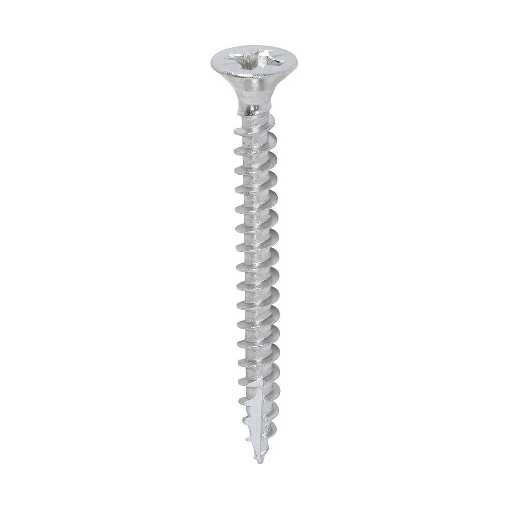 This is an image of Timco - Classic Multi-Purpose Screws - PZ - Double Countersunk - A2 Stainless Steel 3.5 x 35mm - (200 PCS Box) 35035CLASS