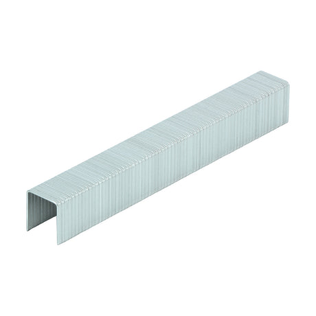 This is an image of Timco - Heavy Duty Staples - Chisel Point - Galvanised 12mm (1000 PCS Box) 377627