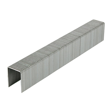 This is an image of Timco - Heavy Duty Staples - Chisel Point - Galvanised 14mm (1000 PCS Box) 377861