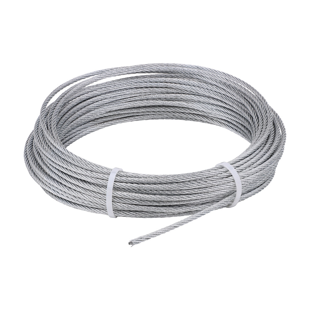 This is an image of Timco - Wire Rope - Zinc 3mm x 20m (1 Each Bag) 427333