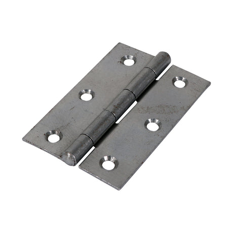 This is an image of Timco - Plain Butt Hinge - Fixed Pin (1838) - Self Colour 90 x 60 (1 Pairs Plain Bag) 434841