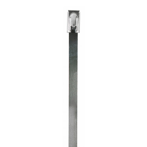 This is an image of Timco - Cable Ties - Stainless Steel 4.6 x 152mm - (100 PCS Bag) 46152CTSS