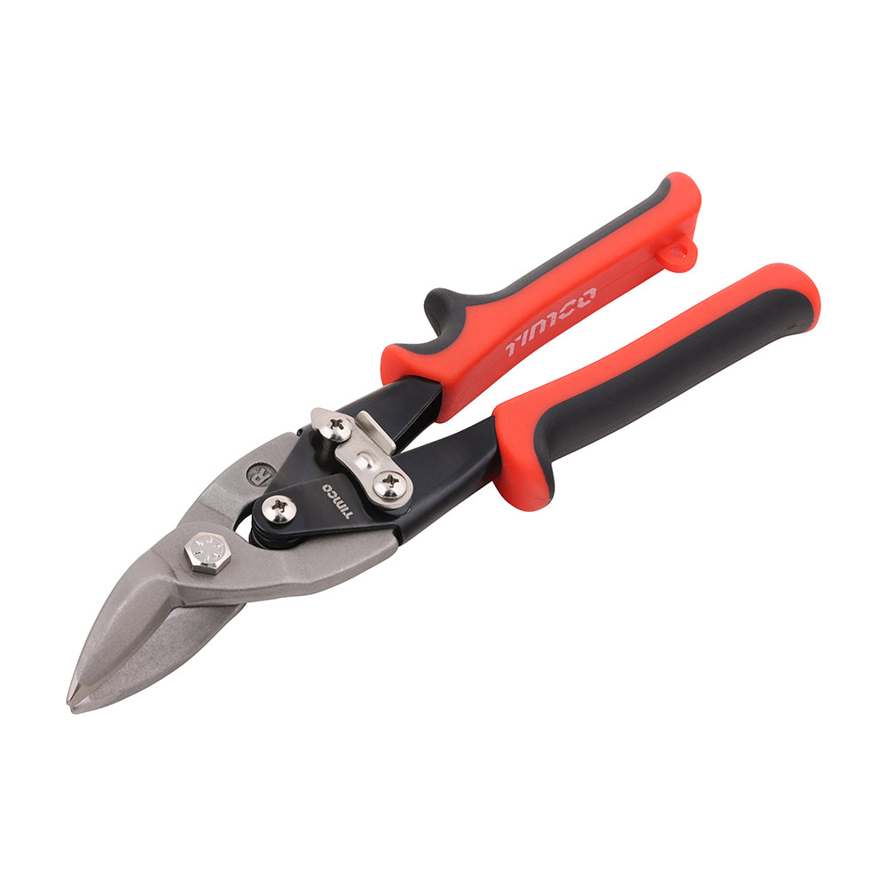 This is an image of Timco - Aviation Snips - Right 250mm (1 Each Backing Card) 468020
