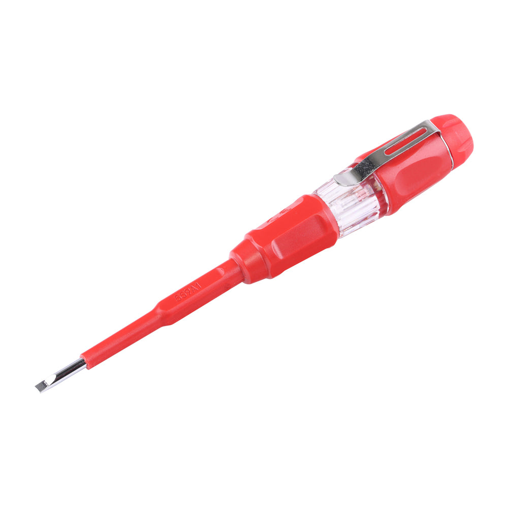 This is an image of Timco - Voltage Testing Screwdriver 140mm (1 Each Blister Pack) 468088