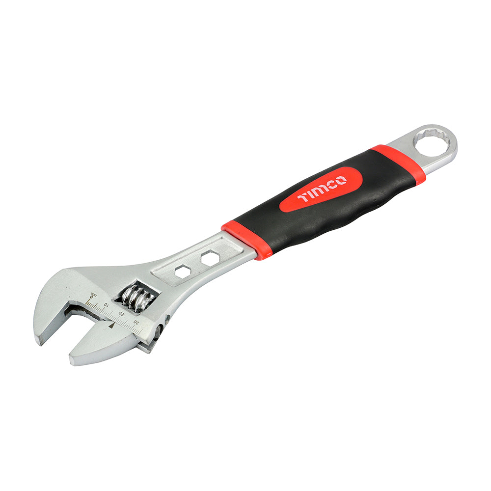 This is an image of Timco - Adjustable Wrench 10" (1 Each Backing Card) 468168