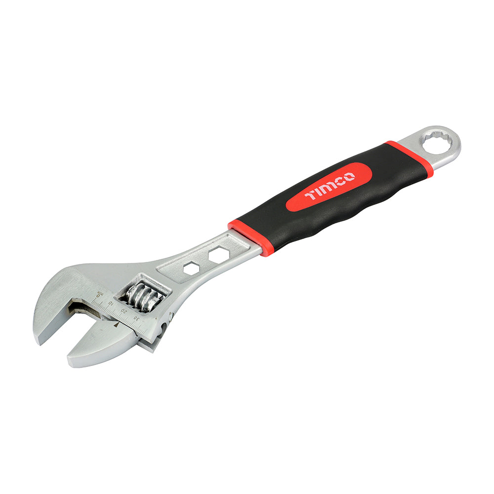 This is an image of Timco - Adjustable Wrench 12" (1 Each Backing Card) 468169
