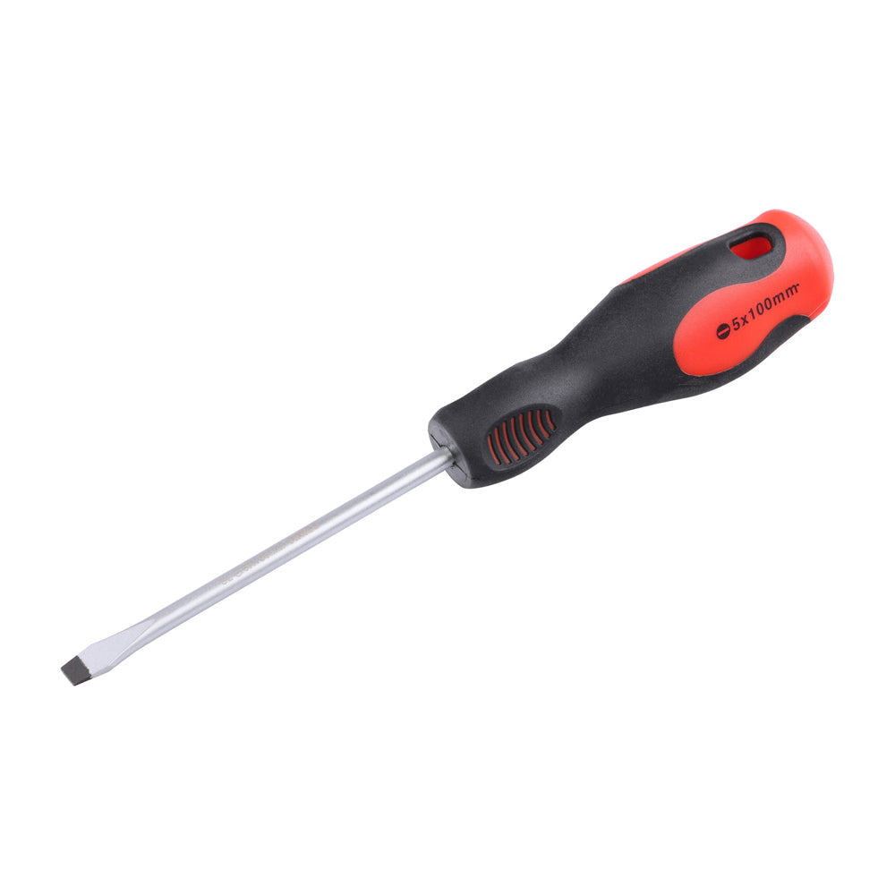 This is an image of Timco - Screwdriver - Slotted 5.5 x 1.0 x 100mm (1 Each Clip) 468428