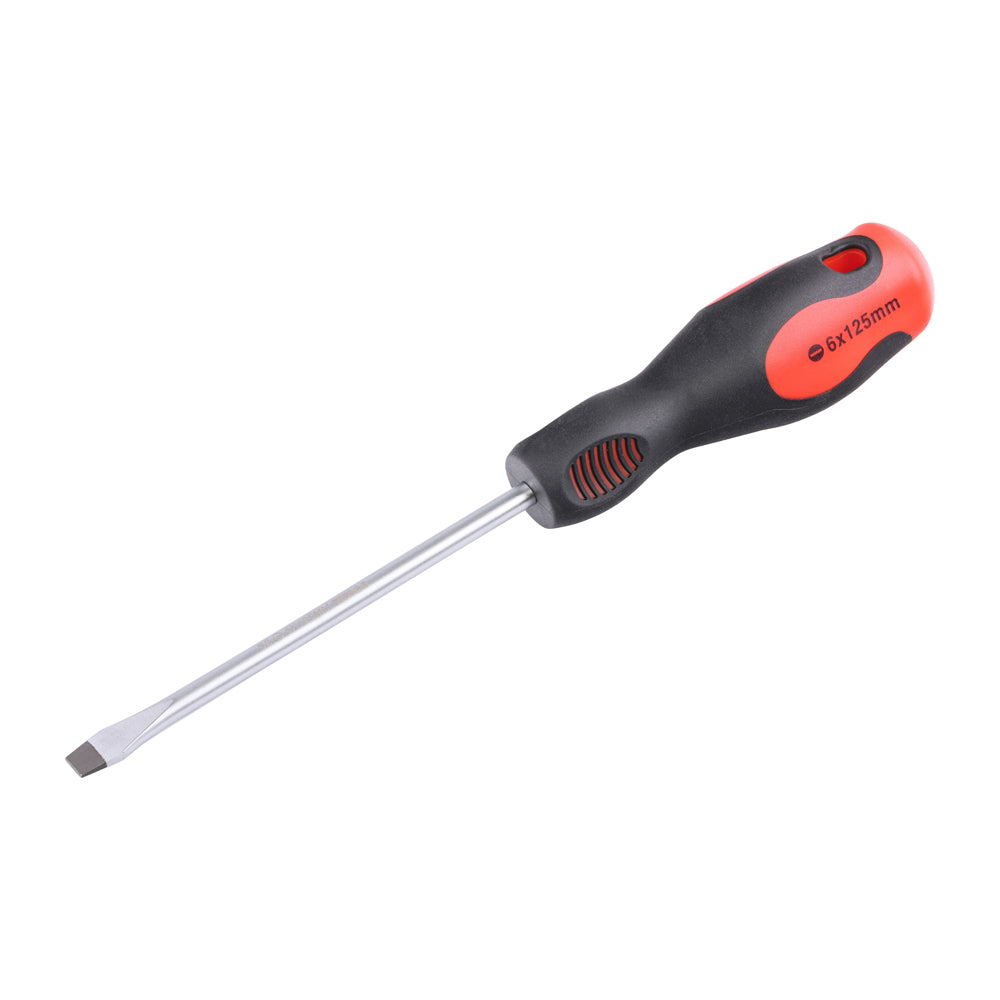 This is an image of Timco - Screwdriver - Slotted 6.5 x 1.2 x 125mm (1 Each Clip) 468553