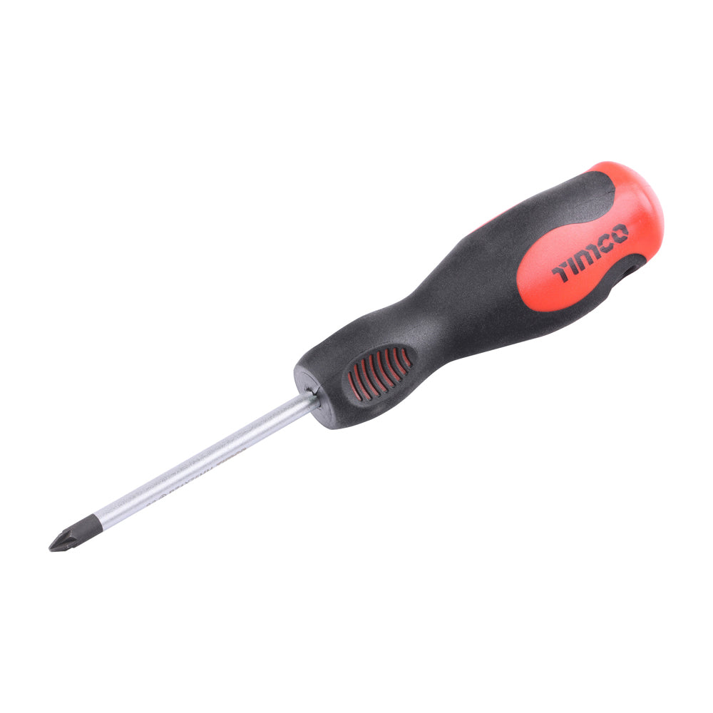 This is an image of Timco - Screwdriver - Pozi PZ1 x 75mm (1 Each Clip) 468788