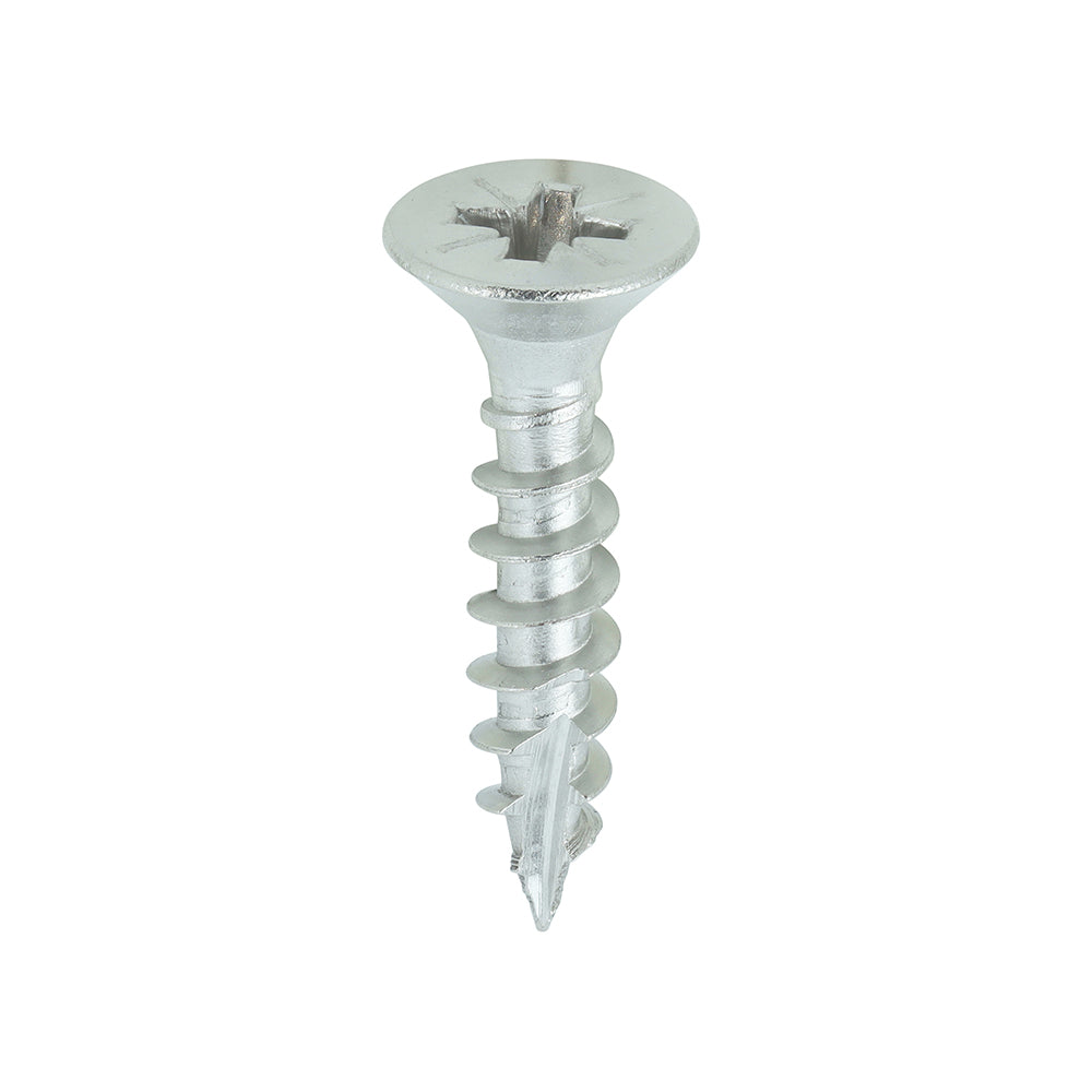 This is an image of Timco - Classic Multi-Purpose Screws - PZ - Double Countersunk - A2 Stainless Steel 5.0 x 25mm - (200 PCS Box) 50025CLASS