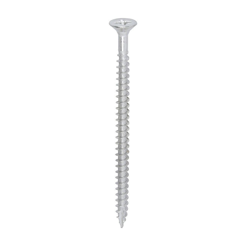 This is an image of Timco - Classic Multi-Purpose Screws - PZ - Double Countersunk - A2 Stainless Steel 5.0 x 80mm - (200 PCS Box) 50080CLASS