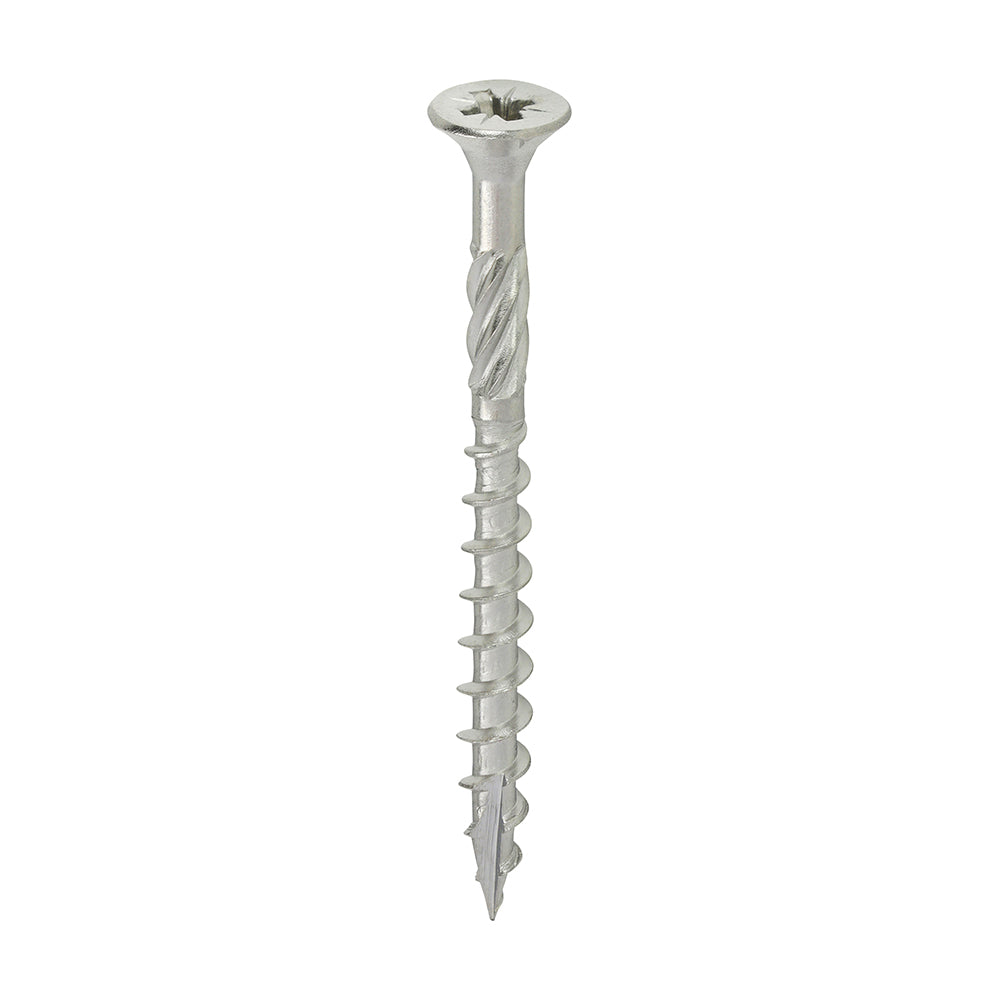 This is an image of Timco - Decking Screws - PZ - Double Countersunk - Stainless Steel 4.5 x 50mm - (250 PCS Tub) 50TDECKSS