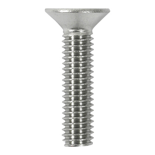 This is an image of Timco - Socket Screws - Countersunk - A2 Stainless Steel M6 x 16mm - (10 PCS Bag) 616CSKSSX