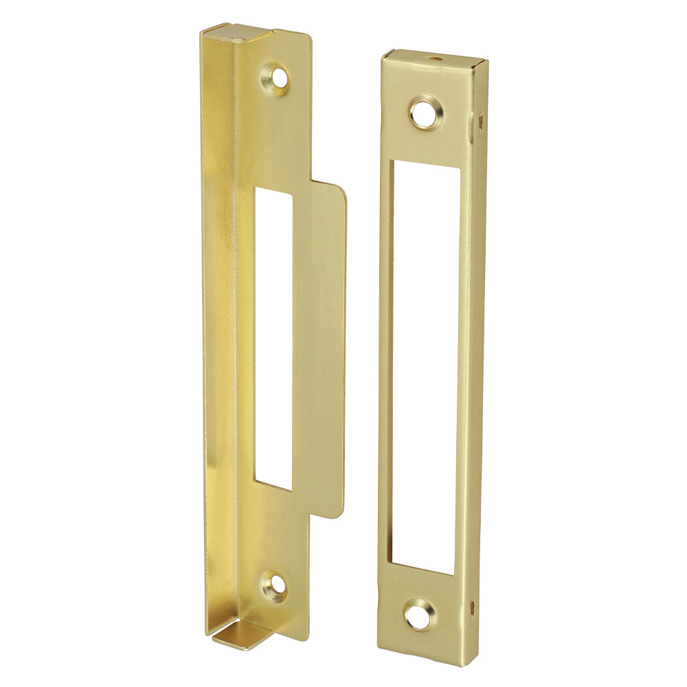 This is an image of Timco - 3 Lever Sashlock Rebate Kit - Electro Brass 13mm (1 Each Plain Bag) 675258
