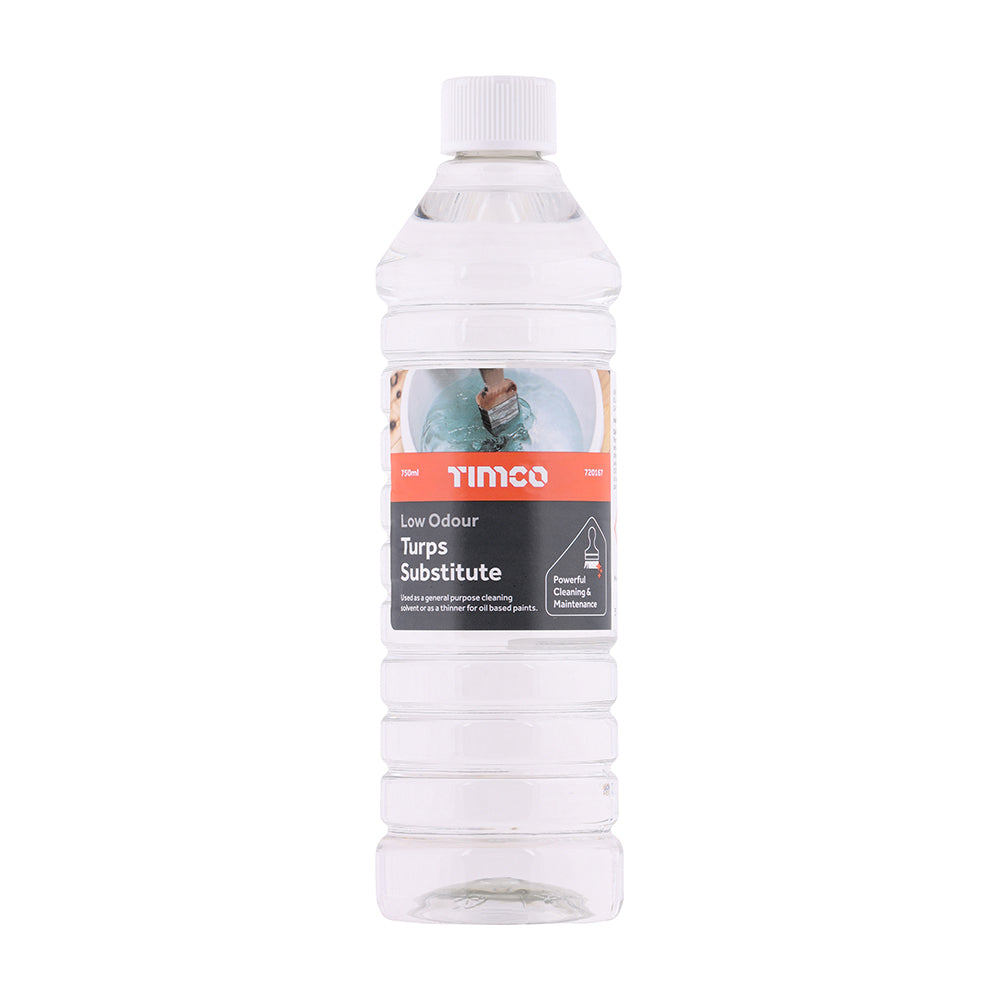 This is an image of Timco - Low Odour Turps Substitute 750ml (1 Each Bottle) 720167