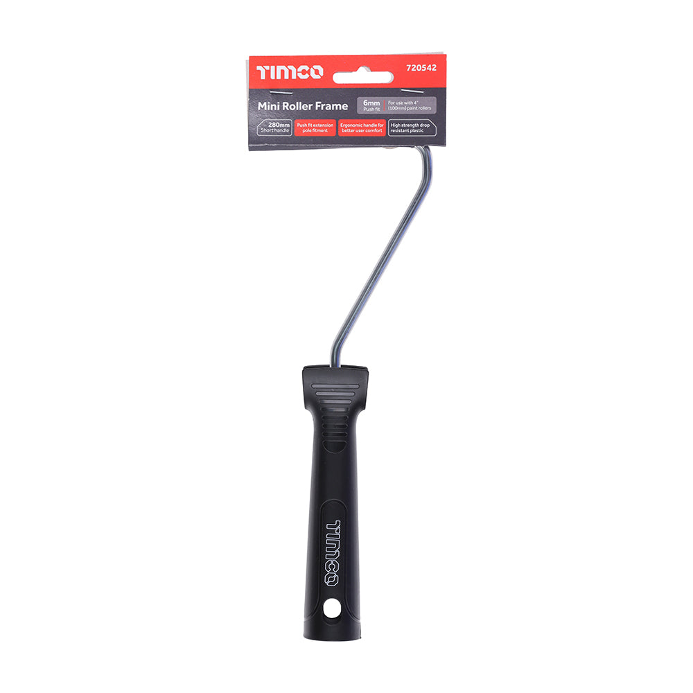 This is an image of Timco - Mini Roller Frame - Short 4 x 11" (1 Each Header Card) 720542