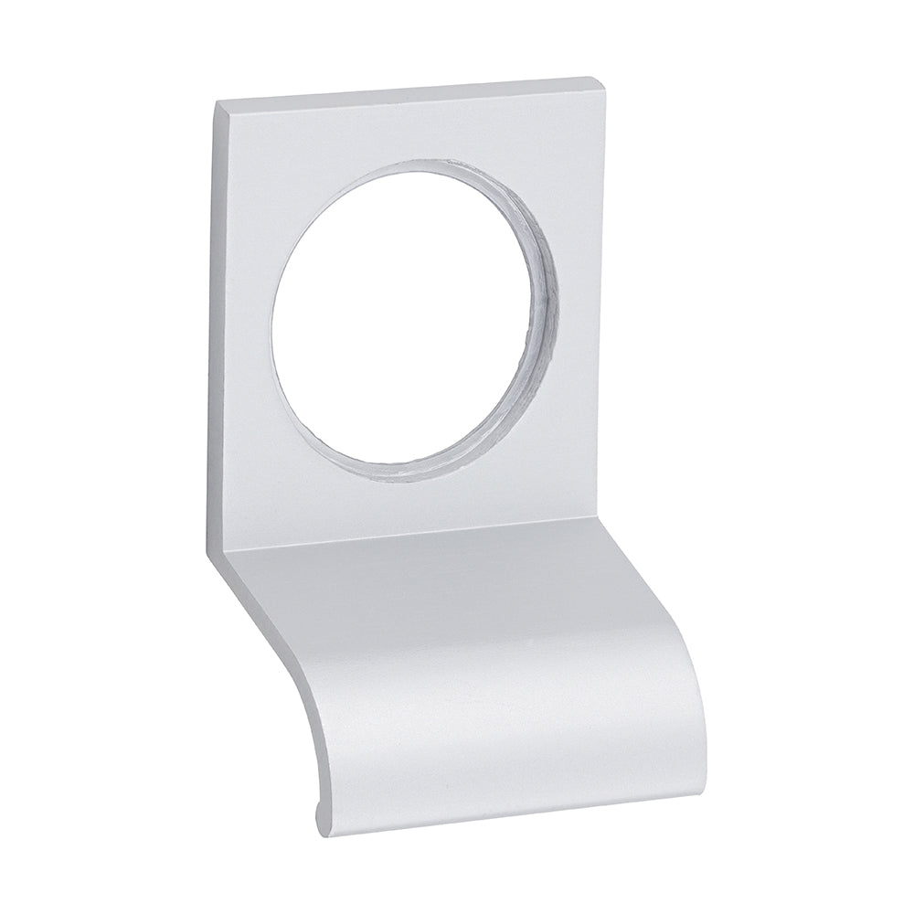 This is an image of Timco - Standard Cylinder Door Pull - Satin Anodised Aluminium 70 x 42 (1 Each TIMpac) 725158