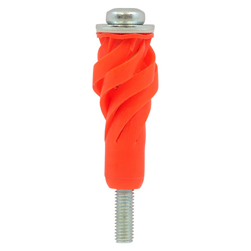 This is an image of Timco - Stella Fixings - TX - Pan - Red M5 x 55mm - (4 PCS TIMpac) 725374