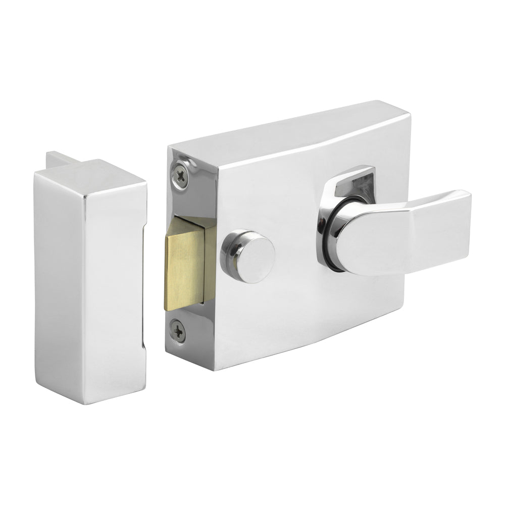 This is an image of Timco - Nightlatch - Chrome 94 case / 60 backset (1 Each Box) 765327