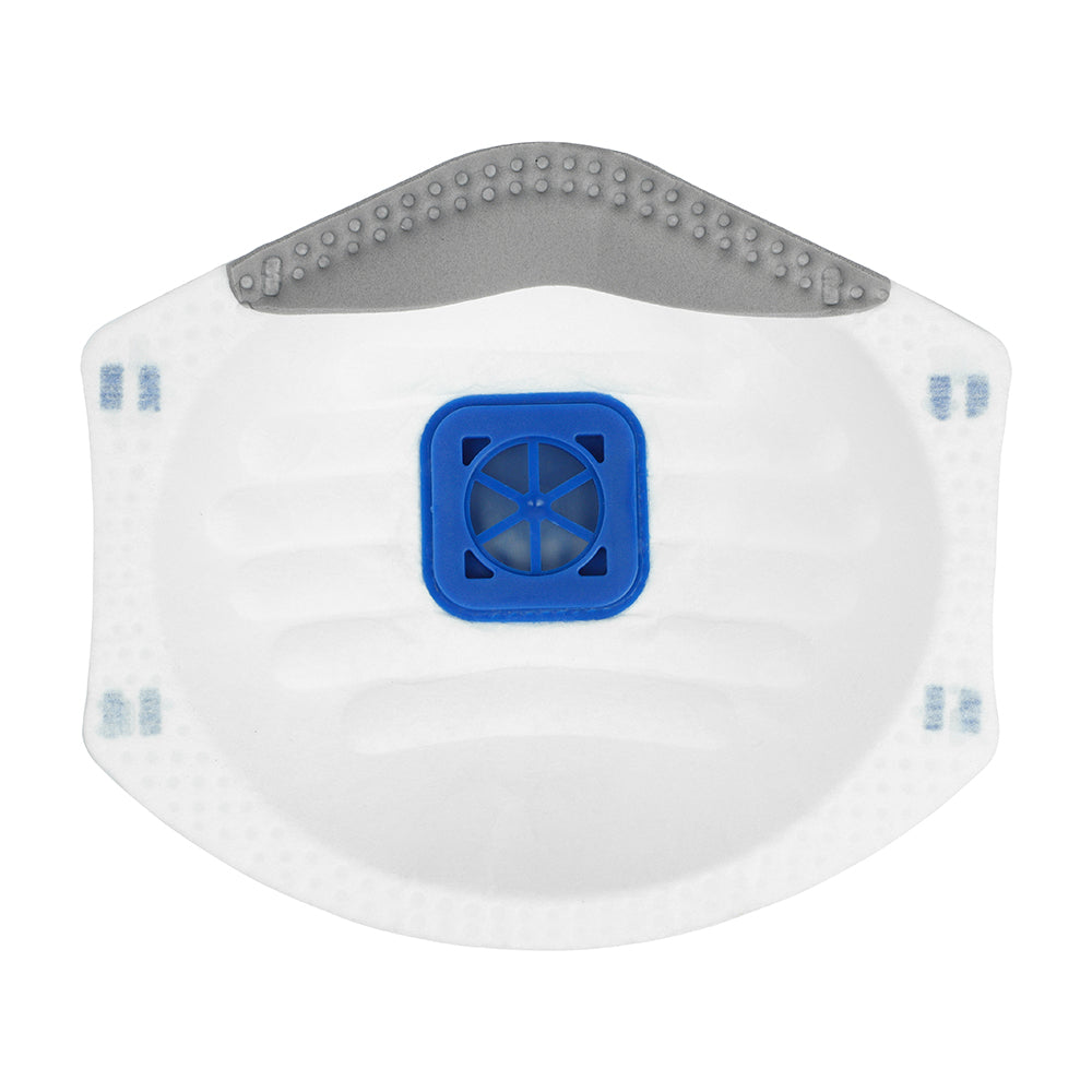 This is an image of Timco - FFP2 Moulded Masks with Valve One Size (10 Pieces Box) 770359