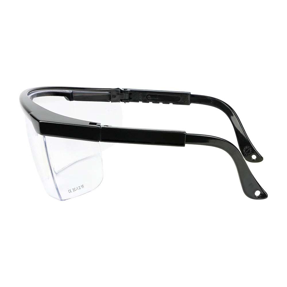 This is an image of Timco - Wraparound Safety Glasses - Clear One Size (1 Each Bag) 770571