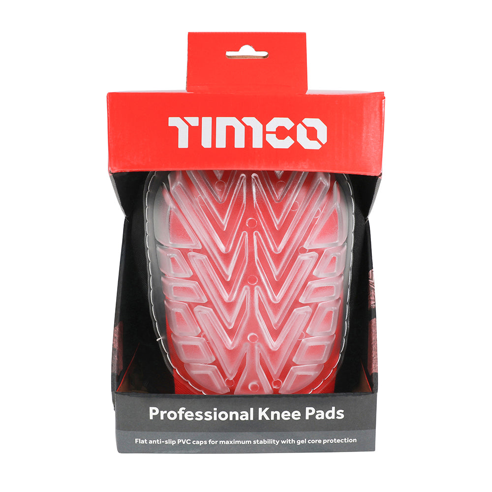 This is an image of Timco - Professional Knee Pads One Size (1 Pairs Box) 770789