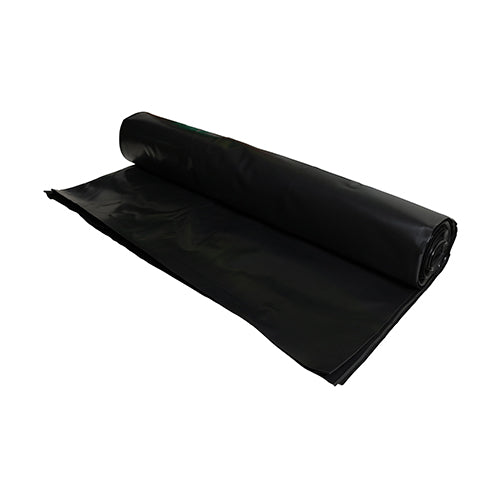 This is an image of Timco - Toughsheet Damp Proof Membrane - Black 4m x 25m / 300 microns (1 Each Roll) 887425